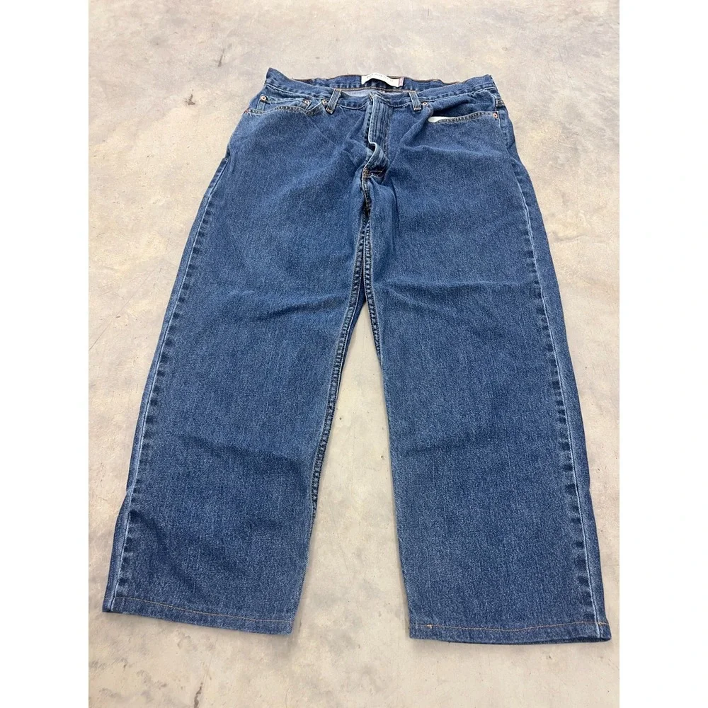 Vintage Levi's 550 Jeans Men 38x30 Blue Denim Relaxed Fit Baggy Skate Streetwear